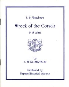 Book - STRAUCH COLLECTION - WRECK OF THE CORSAIR