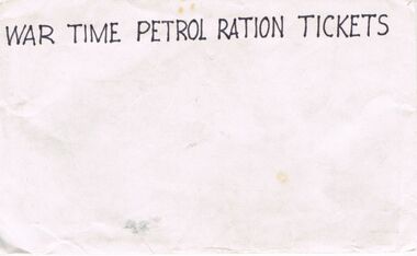 Ephemera - G ALICE JONES COLLECTION: ENVELOPE, 1941/1945