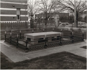 Photograph - STRAUCH COLLECTION: DR BACKHAUS GRAVE