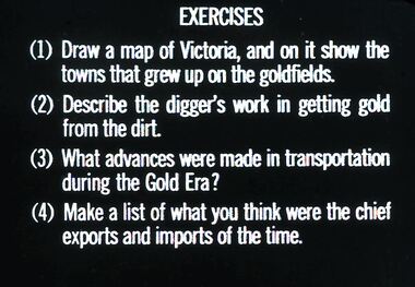 Slide - DIGGERS & MINING: THE GOLD ERA, c1850s