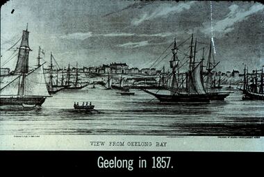 Slide - DIGGERS & MINING. THE GOLD ERA, c1857