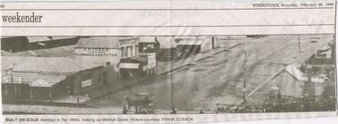 Newspaper - JENNY FOLEY COLLECTION: BUILT ON GOLD