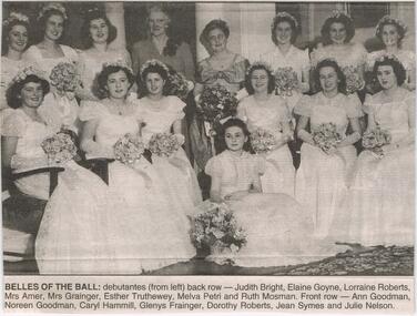 Newspaper - JENNY FOLEY COLLECTION: BELLES OF THE BALL