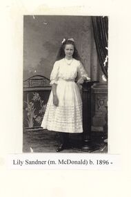 Photograph - STRAUCH COLLECTION: LILY SANDNER