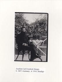 Photograph - STRAUCH COLLECTION: JOACHIM CARL FRIEDRICK STREGER