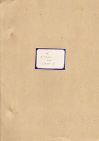 Document - LA TROBE UNIVERSITY BENDIGO COLLECTION: HISTORY FOR GRADE VI 15