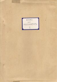 Document - LA TROBE UNIVERSITY BENDIGO COLLECTION: BOOKS AND ASSIGNMENTS 9
