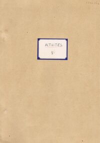 Document - LA TROBE UNIVERSITY BENDIGO COLLECTION: ACTIVITIES 6
