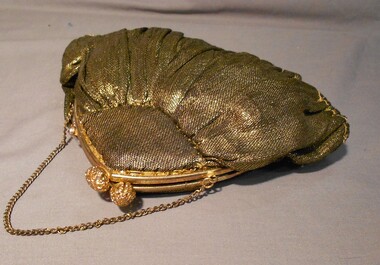 Clothing - GOLD LAME EVENING BAG