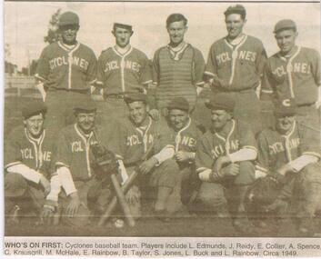 Newspaper - JENNY FOLEY COLLECTION: WHO'S FIRST