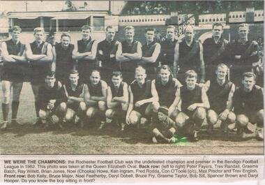 Newspaper - JENNY FOLEY COLLECTION: WE WERE THE CHAMPIONS