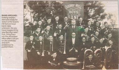 Newspaper - JENNY FOLEY COLLECTION: BAND AROUND
