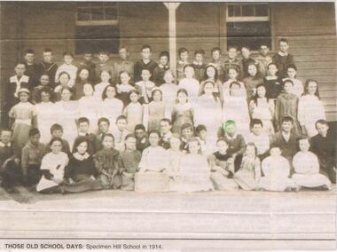 Newspaper - JENNY FOLEY COLLECTION: THOSE OLD SCHOOL DAYS