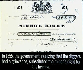 Slide - DIGGERS & MINING. THE GOLD ERA, c1850s
