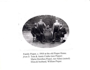 Photograph - STRAUCH COLLECTION: PIEPER FAMILY