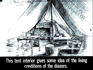 Slide - DIGGERS & MINING. THE GOLD ERA, c1850s
