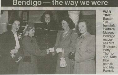 Newspaper - JENNY FOLEY COLLECTION: WAR TIME
