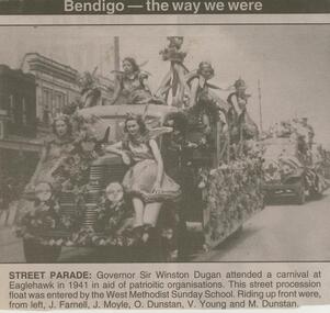 Newspaper - JENNY FOLEY COLLECTION: STREET PARADE