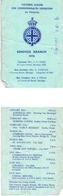 Memorabilia - VICTORIAN LEAGUE MEMBERSHIP CARD, 1976