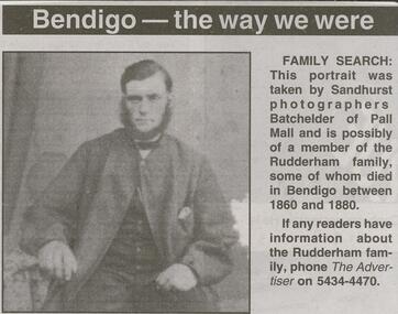 Newspaper - JENNY FOLEY COLLECTION: FAMILY SEARCH