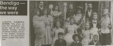 Newspaper - JENNY FOLEY COLLECTION: LIGHTS, CAMERA, ACTION