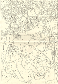 Map - LONG GULLY HISTORY GROUP COLLECTION: MAP OF LONG GULLY/CALIFORNIA GULLY AREA
