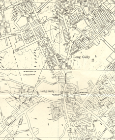 Map - LONG GULLY HISTORY GROUP COLLECTION: MAP OF LONG GULLY AREA