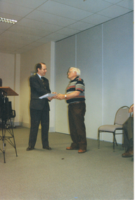 Photograph - LONG GULLY HISTORY GROUP COLLECTION: PHOTO OF GEORGE ELLIS AND DARYL MCCLURE