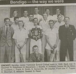 Newspaper - JENNY FOLEY COLLECTION: CRICKET