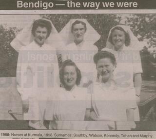 Newspaper - JENNY FOLEY COLLECTION: 1958