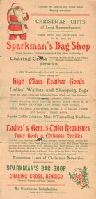 Memorabilia - SPARKMAN'S BAG SHOP CHRISTMAS GIFT BROCHURE