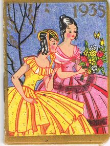 Domestic Object - SMALL POCKET CALENDAR 1935, 1935