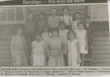 Newspaper - JENNY FOLEY COLLECTION: SCHOOL'S IN