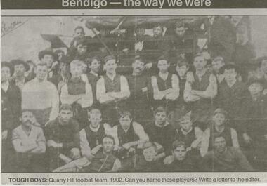 Newspaper - JENNY FOLEY COLLECTION: TOUGH BOYS