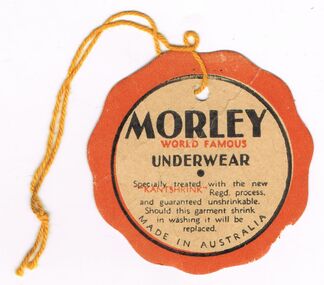 Memorabilia - MORLEY FASHION LABEL