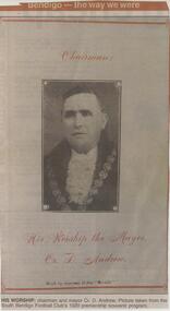 Newspaper - JENNY FOLEY COLLECTION: HIS WORSHIP