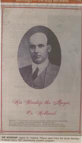 Newspaper - JENNY FOLEY COLLECTION: HIS WORSHIP