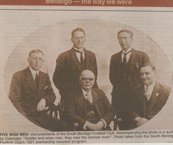 Newspaper - JENNY FOLEY COLLECTION: FIVE WISE MEN