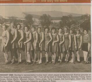 Newspaper - JENNY FOLEY COLLECTION: HOCKEY ONE