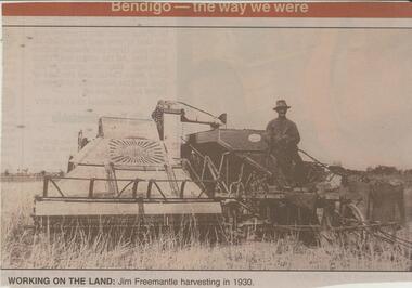 Newspaper - JENNY FOLEY COLLECTION: WORKING ON THE LAND