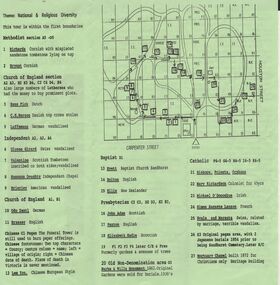 Document - BENDIGO CEMETERIES COLLECTION: SELF GUIDED TOUR NO. 4 DOCUMENT