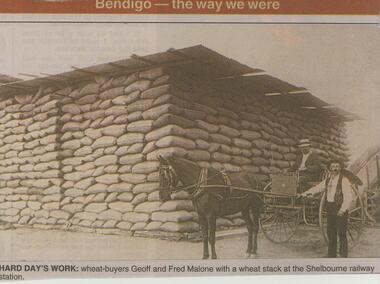 Newspaper - JENNY FOLEY COLLECTION: HARD DAY'S WORK