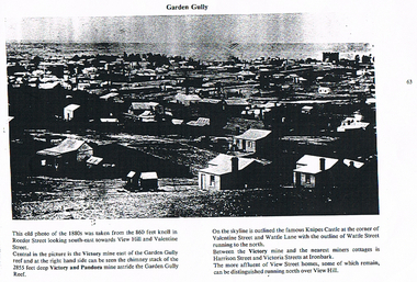 Document - LONG GULLY HISTORY GROUP COLLECTION; GARDEN GULLY