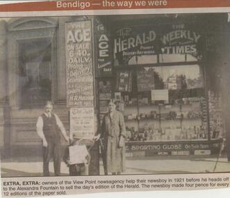 Newspaper - JENNY FOLEY COLLECTION: EXTRA, EXTRA