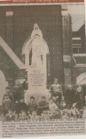 Newspaper - JENNY FOLEY COLLECTION: SCHOOL DAYS
