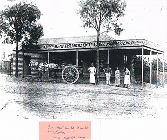 Photograph - LONG GULLY HISTORY GROUP COLLECTION: A TRUSCOTT & CO