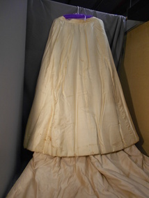 Clothing - SKIRT (WEDDING DRESS), Wedding Dress Skirt, 1896