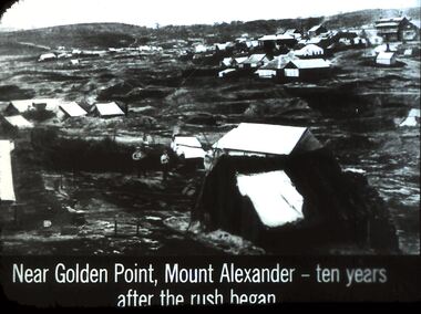 Slide - DIGGERS & MINING. DIGGERS AND MINERS, c1861