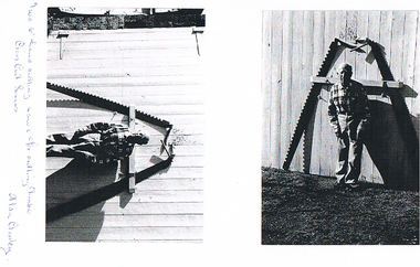 Photograph - LONG GULLY HISTORY GROUP COLLECTION: ALAN CROSSLEY AND CROSS CUT SAWS