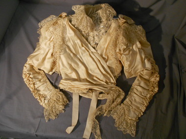 Clothing - BODICE (WEDDING  DRESS), 1896